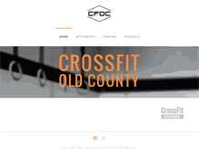 Tablet Screenshot of crossfitoldcounty.com